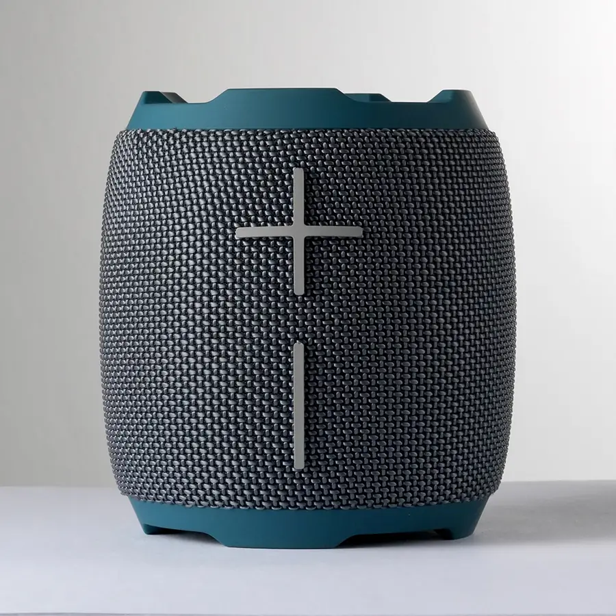 Fabric Wrap Bluetooth Speaker Two Tone