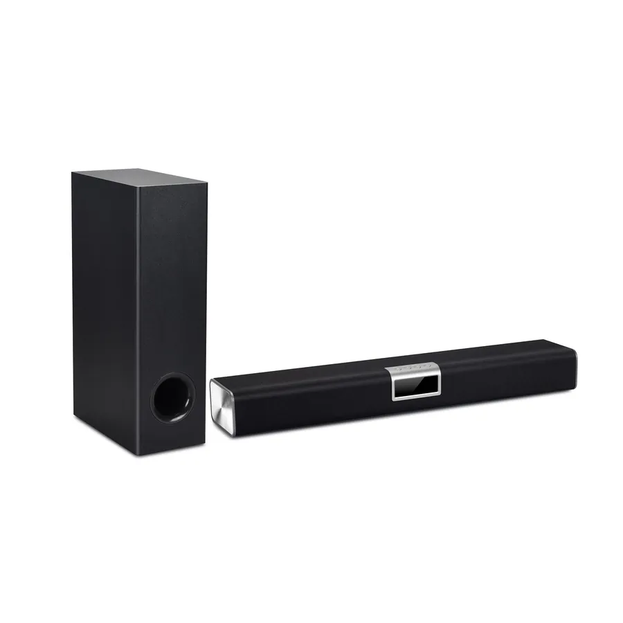 Fabric Wrap TV Soundbar With Subwoofer