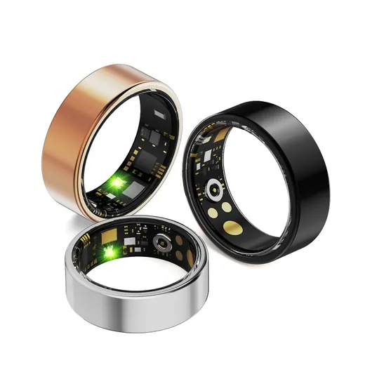 Smart Ring Stainless Steel With Resin Inner Shell