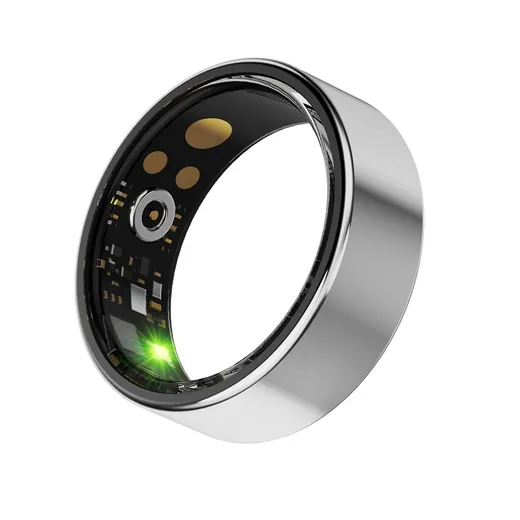 Smart Ring Stainless Steel With Resin Inner Shell view 2