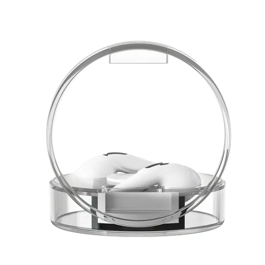 TWS Earbuds Transparent Design view 3