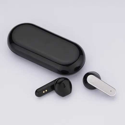 TWS Earbuds Ultrathin 16mm Case Black view 2
