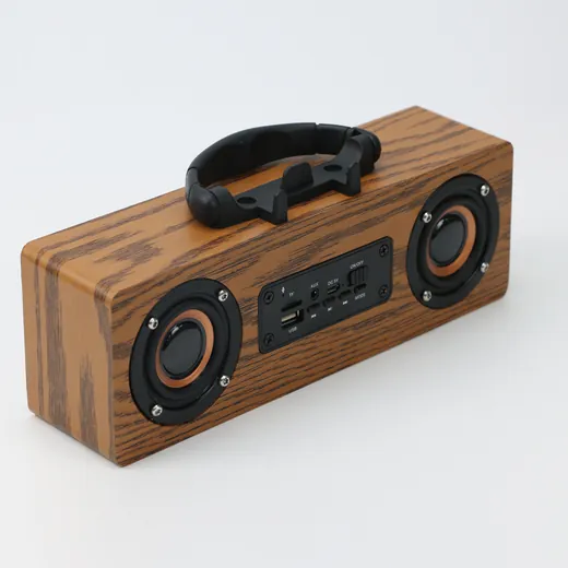 Wooden Bluetooth Speaker 10W 250mm view 2