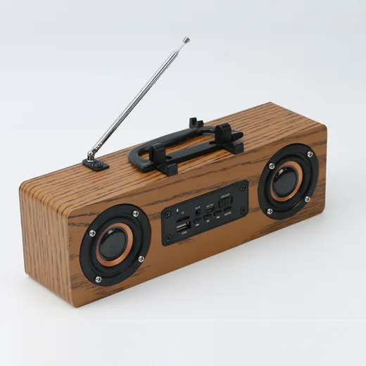 Wooden Bluetooth Speaker 10W 250mm view 3