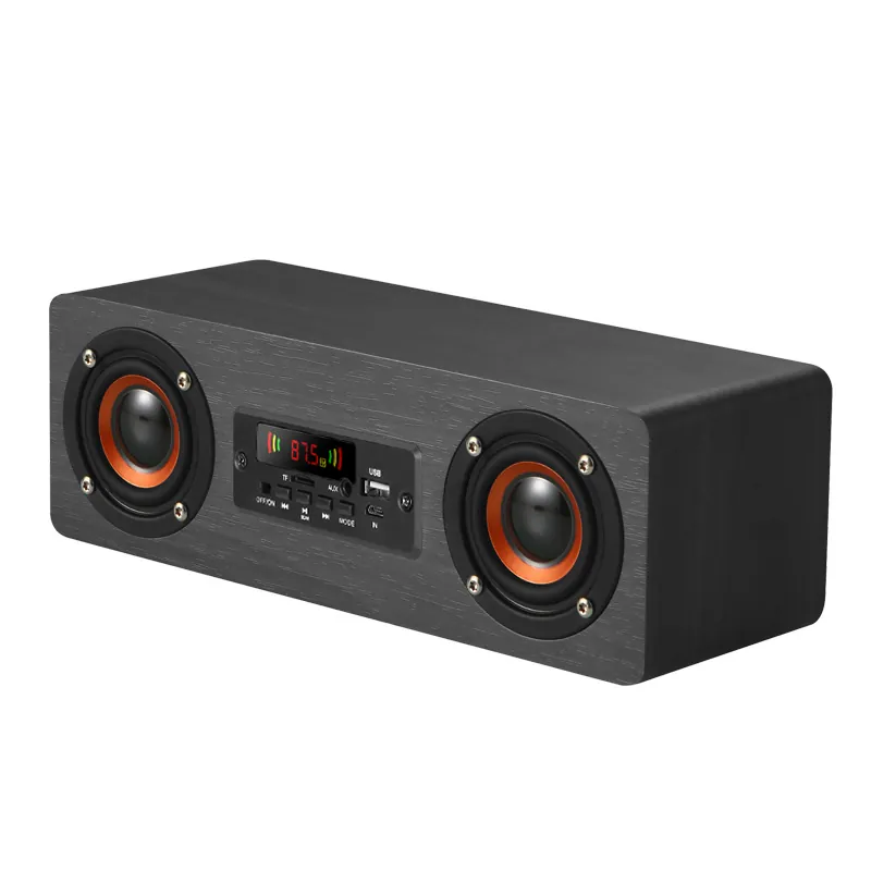 Wooden Bluetooth Speaker 10W 250mm Slim