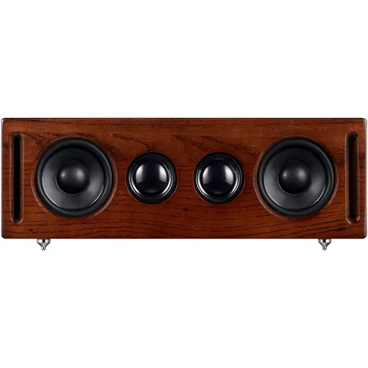 Wooden Karaoke Speaker 70W With Microphone