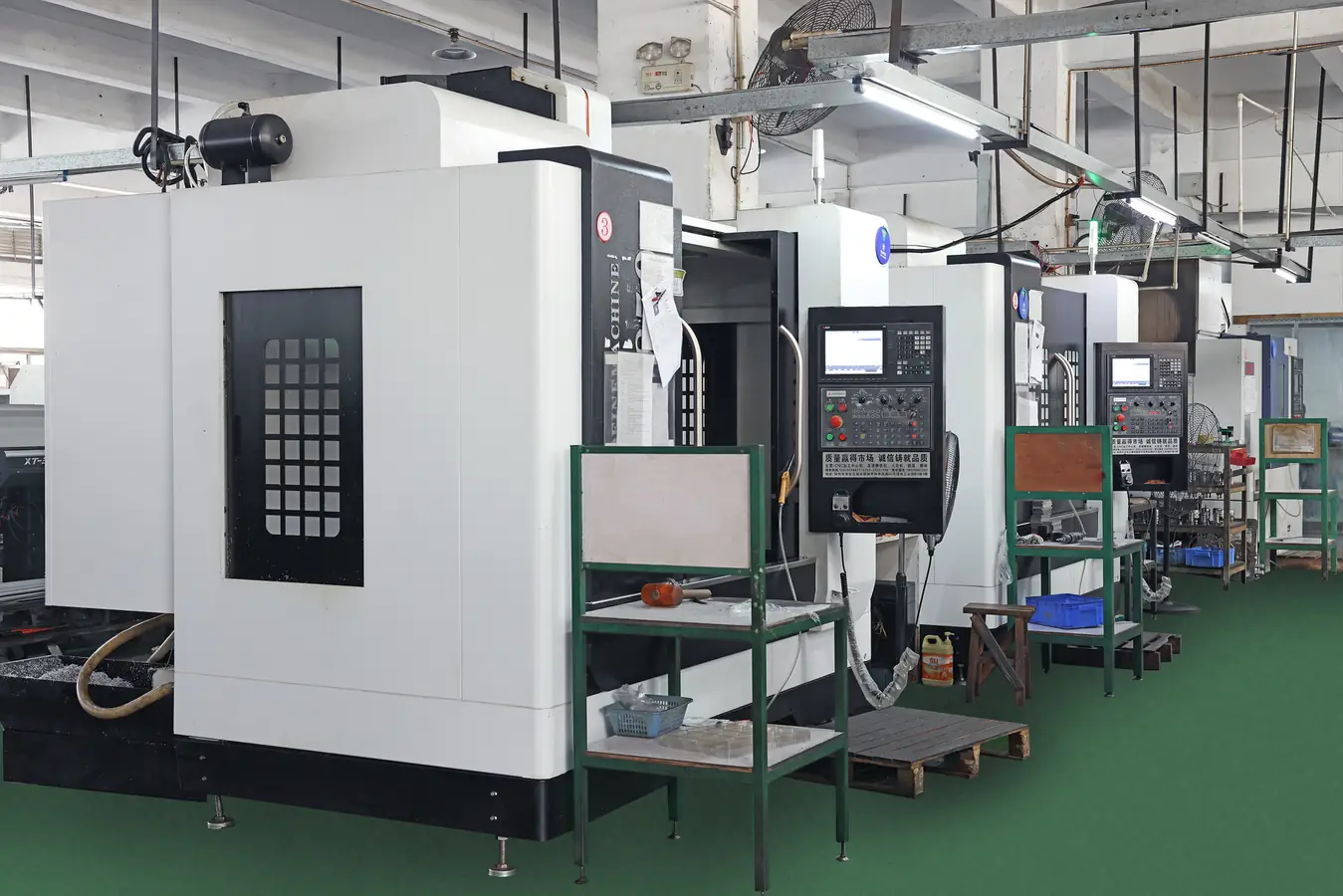 Machining centre work for milled housings, frames and impellers that cannot be finished on a lathe.