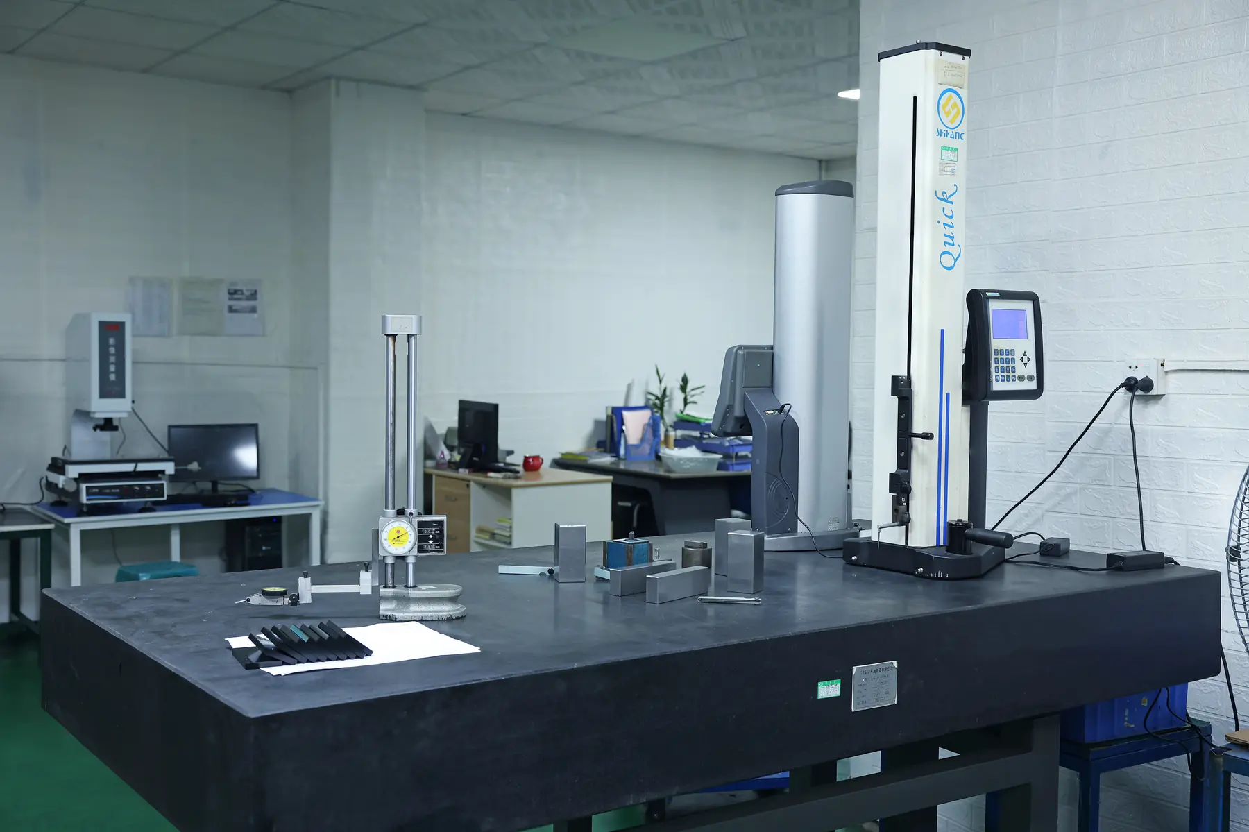 Measuring room at Shipu Precision with coordinate measuring equipment