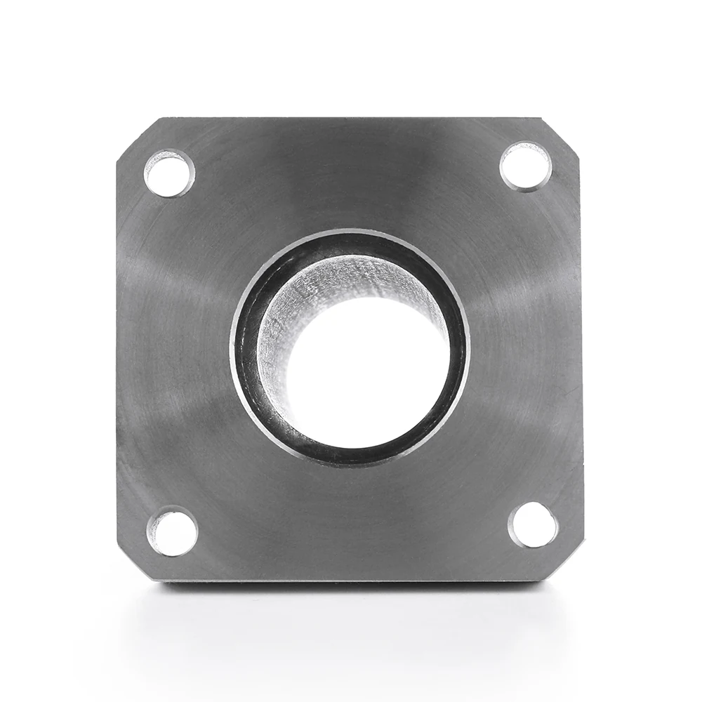 Flange housing barrel and bore seen from the mounting side