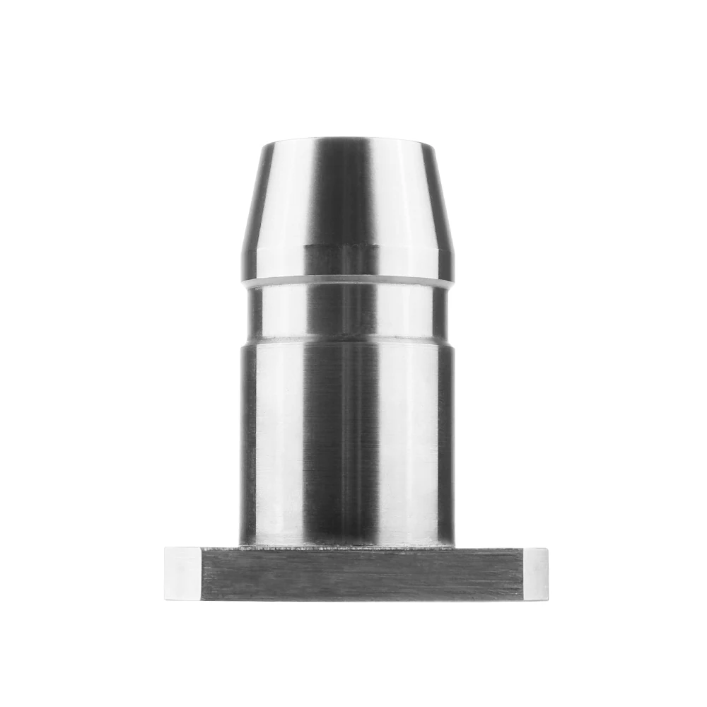 Square mounting flange face with counterbored fixing holes