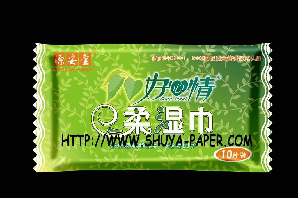 Lady used wet wipe - Feminine wet wipe by Shuya