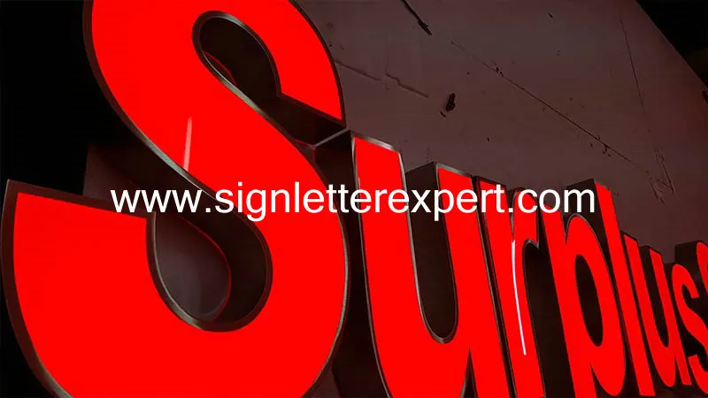 LED channel Letter signs