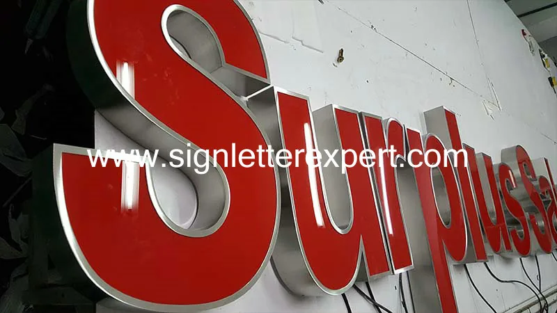 LED channel Letter signs