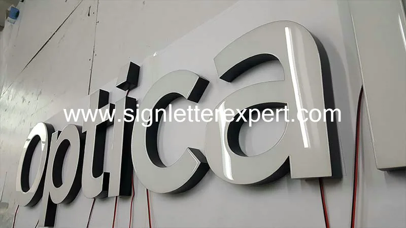 Resin LED letter signs