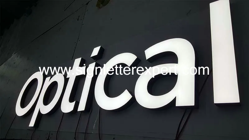 Resin LED letter signs