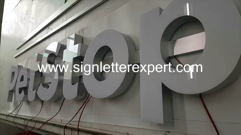 Trimless LED channel letter signs