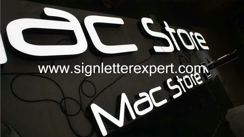 Front lit LED channel letter signs