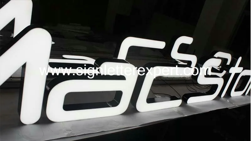 Front lit LED channel letter signs