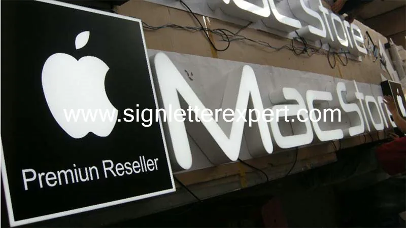 Front lit LED channel letter signs