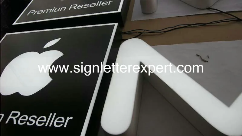 Front lit LED channel letter signs