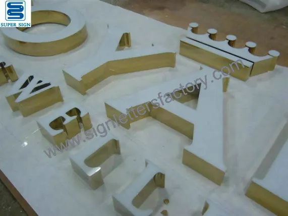 Frontlit LED Box Letters Signage 16 made by Super Sign