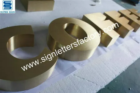 Metal Brass Company Logo Design made by Super Sign