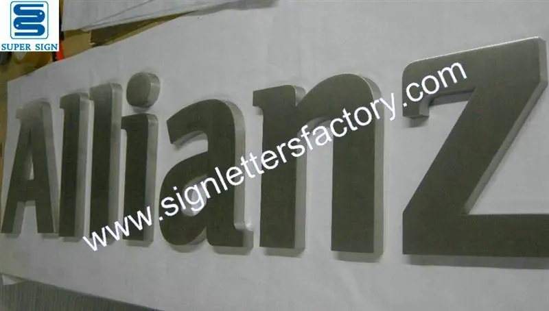 Stainless Steel Reception Signage 46 made by Super Sign