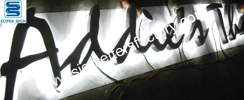 Halo Lit LED Letter Sign 13 made by Super Sign