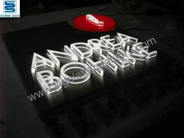 Custom LED Lightbox Sign 07 made by Super Sign