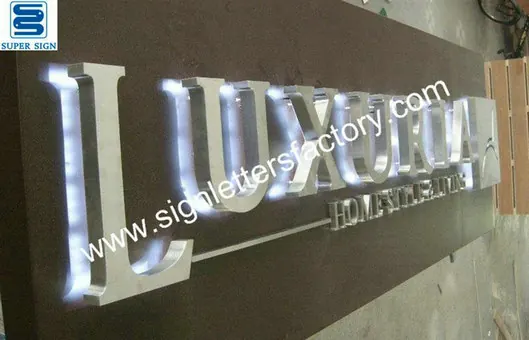 Backlit LED Letters Signage 34 made by Super Sign