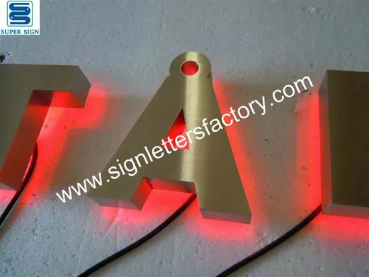 Corona LED Sign Letters 11 made by Super Sign