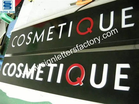 Custom LED Lightbox Sign 06 made by Super Sign