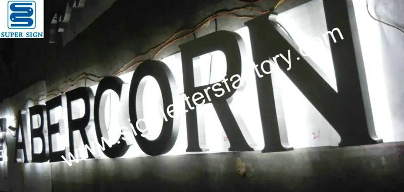 Corona LED Letter Sign 12 made by Super Sign
