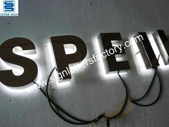 Backlit LED Letter Signage 10 made by Super Sign