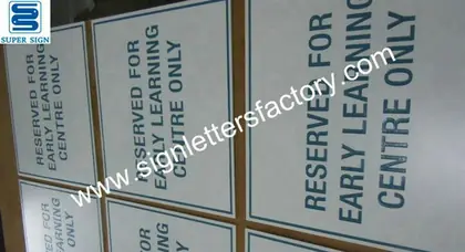 Etched Aluminum Sign Panels 01