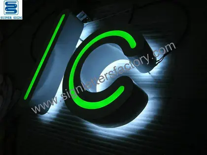 Frontlit and Backlit LED Channel Letters 24