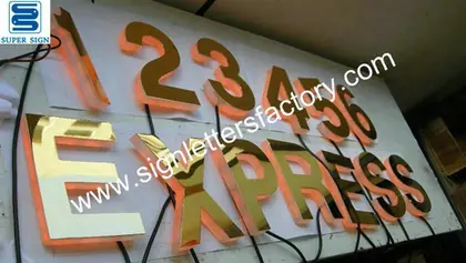 Edgelit LED Sign Letters 04
