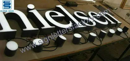 Face Illumination LED Letter Sign 12