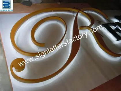 Halo Lit LED Letters 05