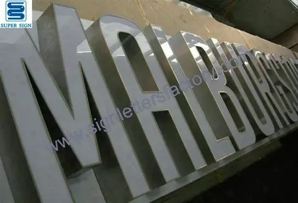 Frontlit LED Box Letters 05