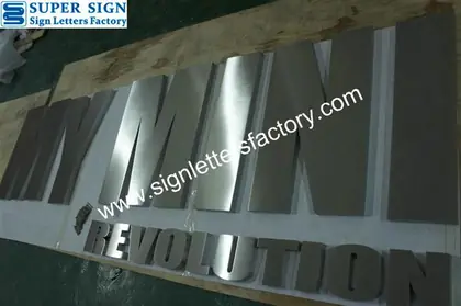 Decorative Stainless Steel Sign Letters 60
