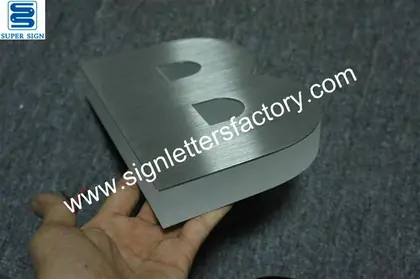 Sidelit LED Sign Letters 01