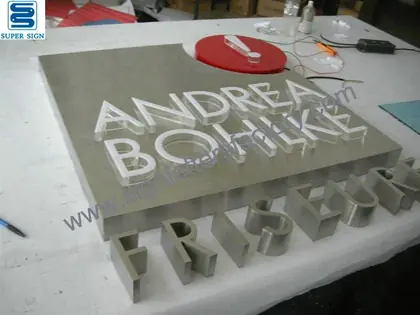 Custom LED Lightbox Sign 07