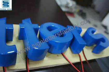 Gel LED Sign Letters 09