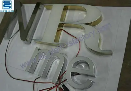 Front Illumination LED Letter Sign 06