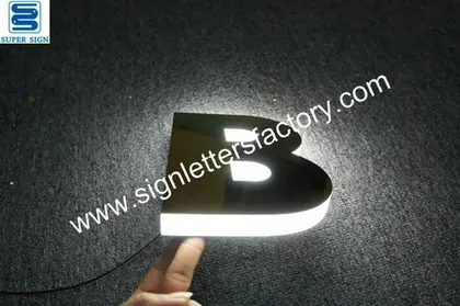 Edgelit LED Sign Lettering 02
