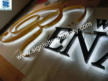 Halo Lit LED Letters 05