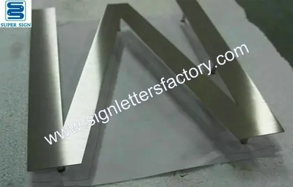 Stainless Steel Exterior Sign Letters 42