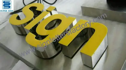 Face Illumination Letter Sign 14