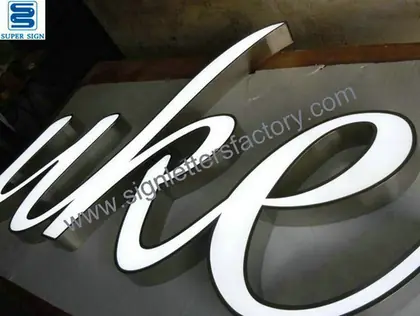 Frontlit LED Letter Sign 04
